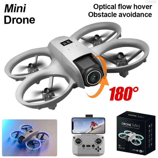 T3/GT3 Dual Camera 68g Mini 6k/8k Drone Obstacle Avoidance FPV With LED Light GT3 Optical Flow Electric Camera 360 Flip Drone